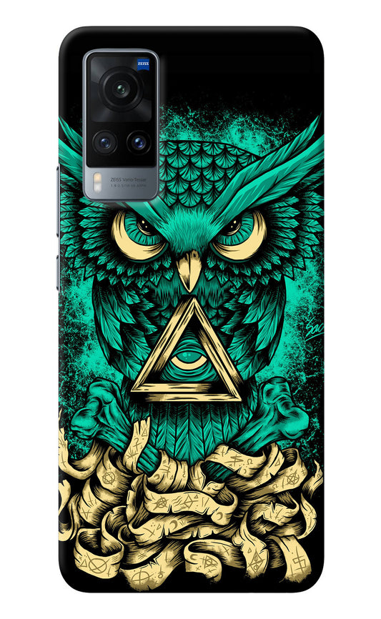 Green Owl Vivo X60 Back Cover