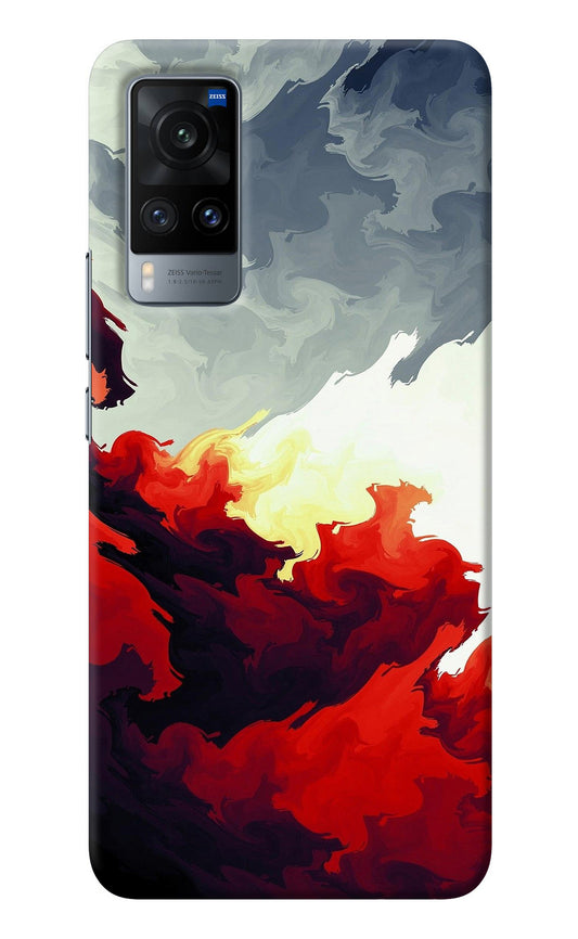 Fire Cloud Vivo X60 Back Cover