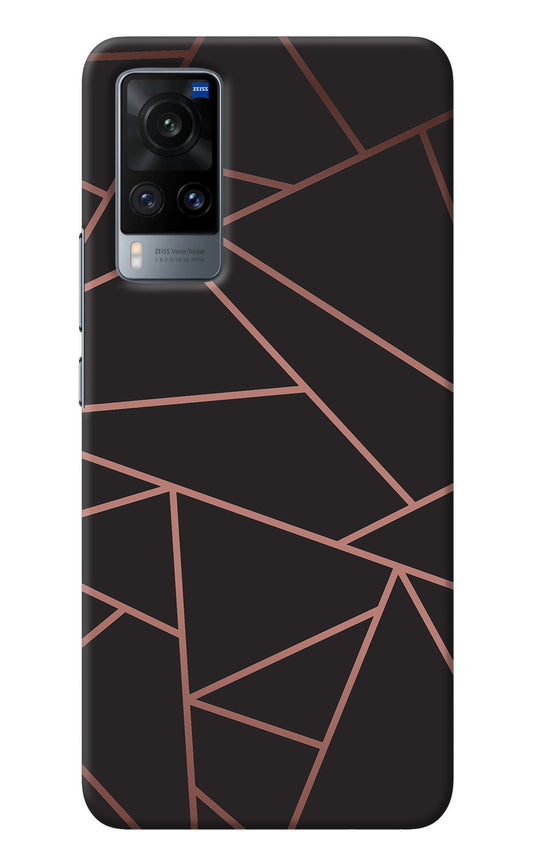 Geometric Pattern Vivo X60 Back Cover