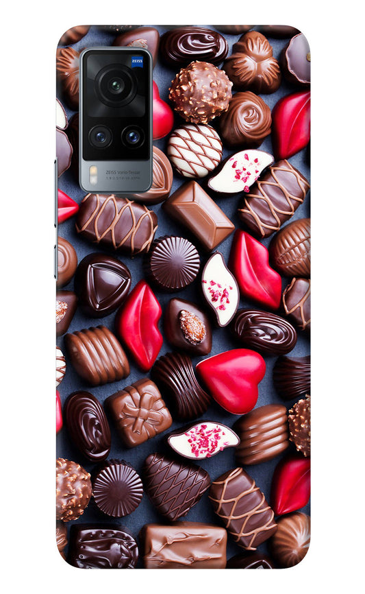 Chocolates Vivo X60 Back Cover