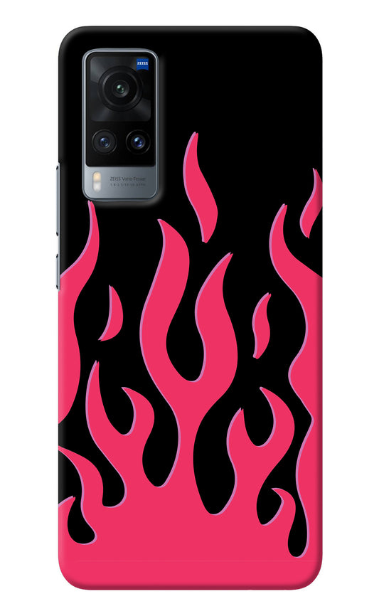 Fire Flames Vivo X60 Back Cover