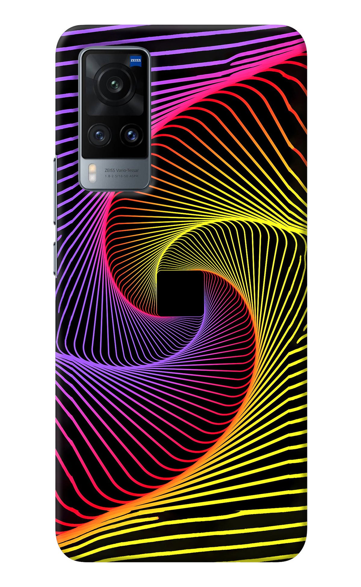 Colorful Strings Vivo X60 Back Cover