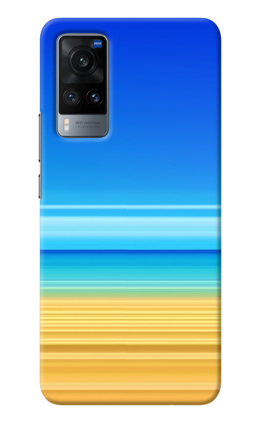 Beach Art Vivo X60 Back Cover