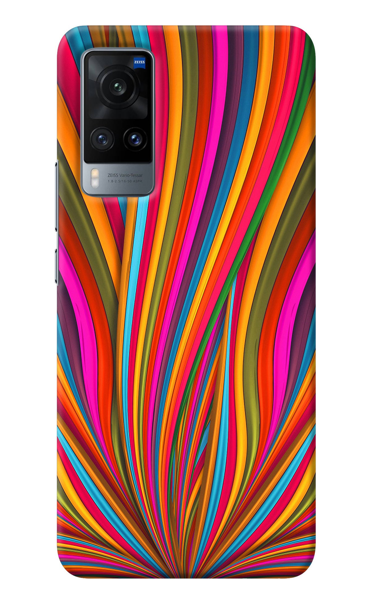 Trippy Wavy Vivo X60 Back Cover