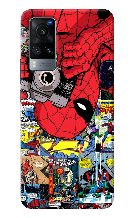 Spider Man Vivo X60 Back Cover