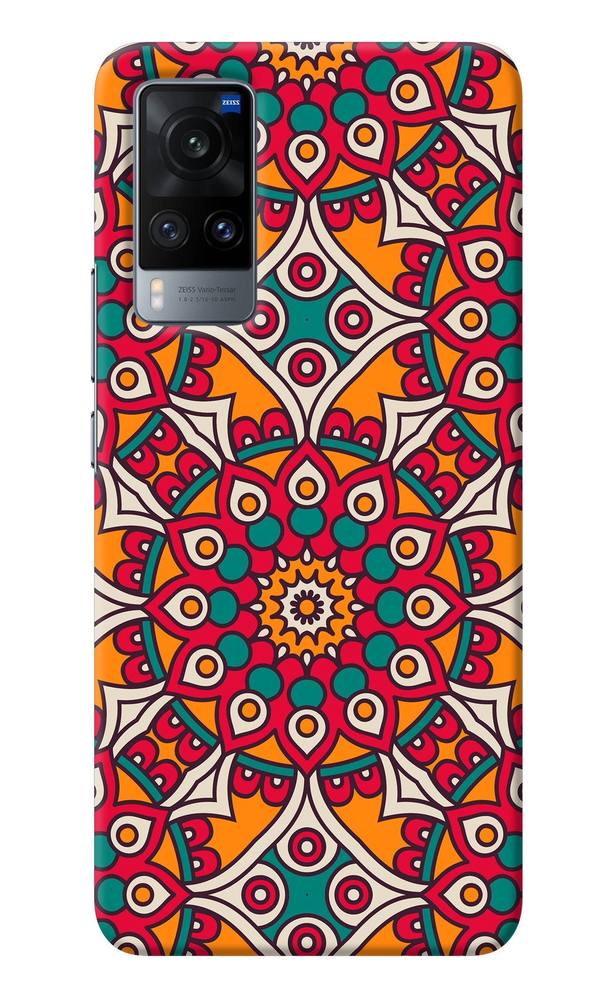 Mandala Art Vivo X60 Back Cover