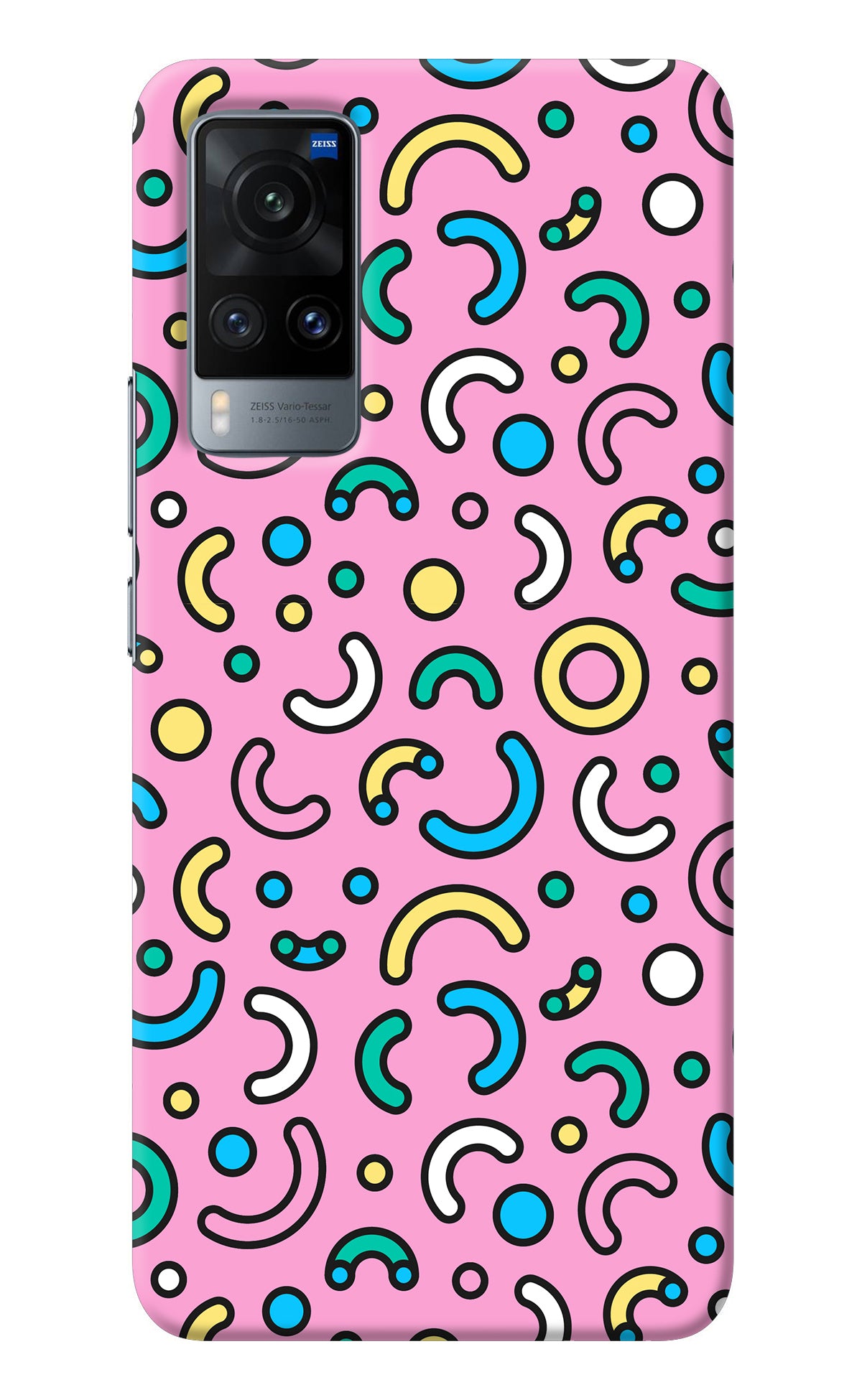 Memphis Design Vivo X60 Back Cover