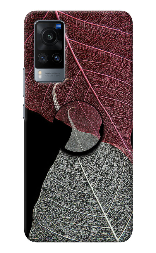 Leaf Pattern Vivo X60 Pop Case