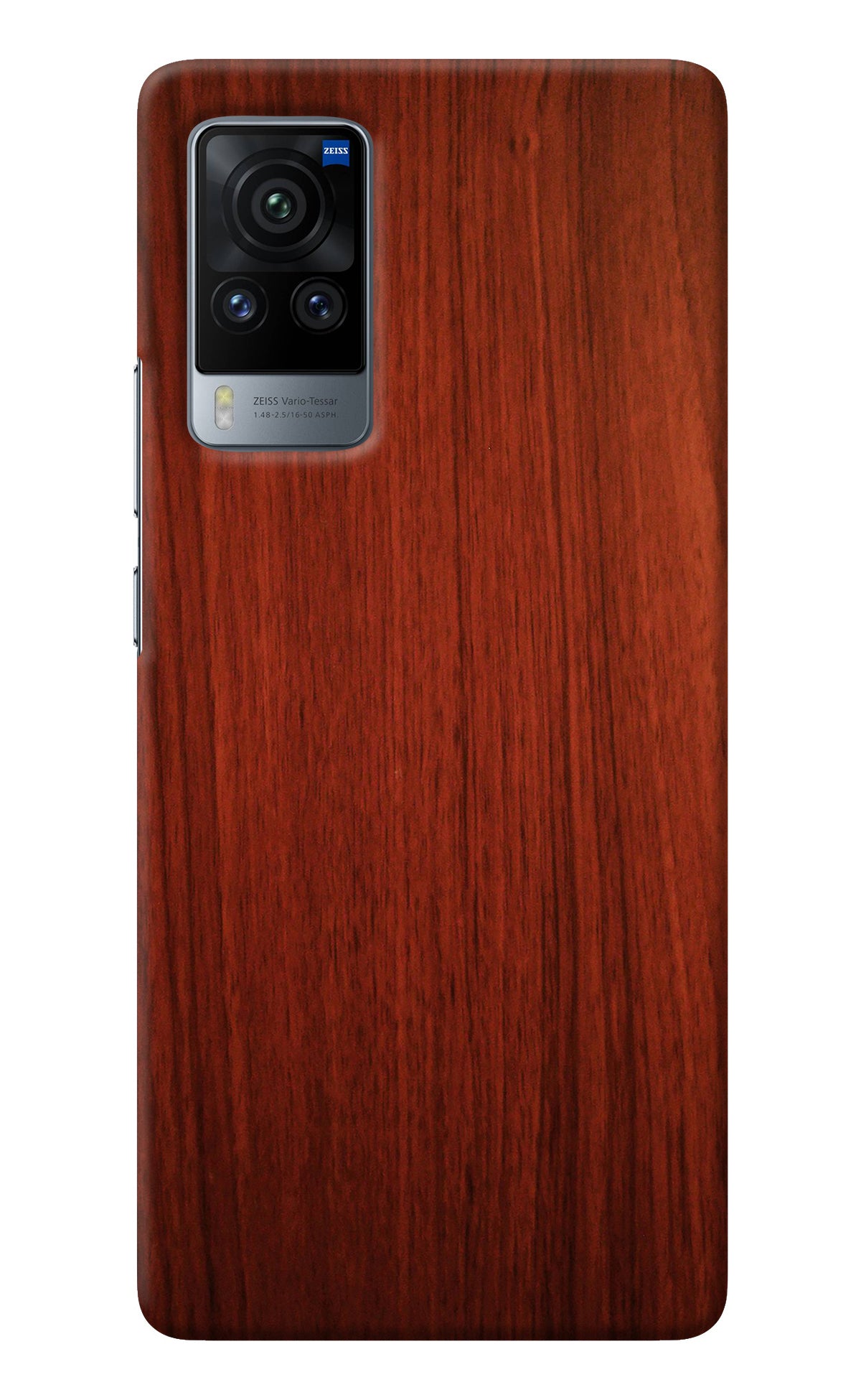 Wooden Plain Pattern Vivo X60 Pro Back Cover