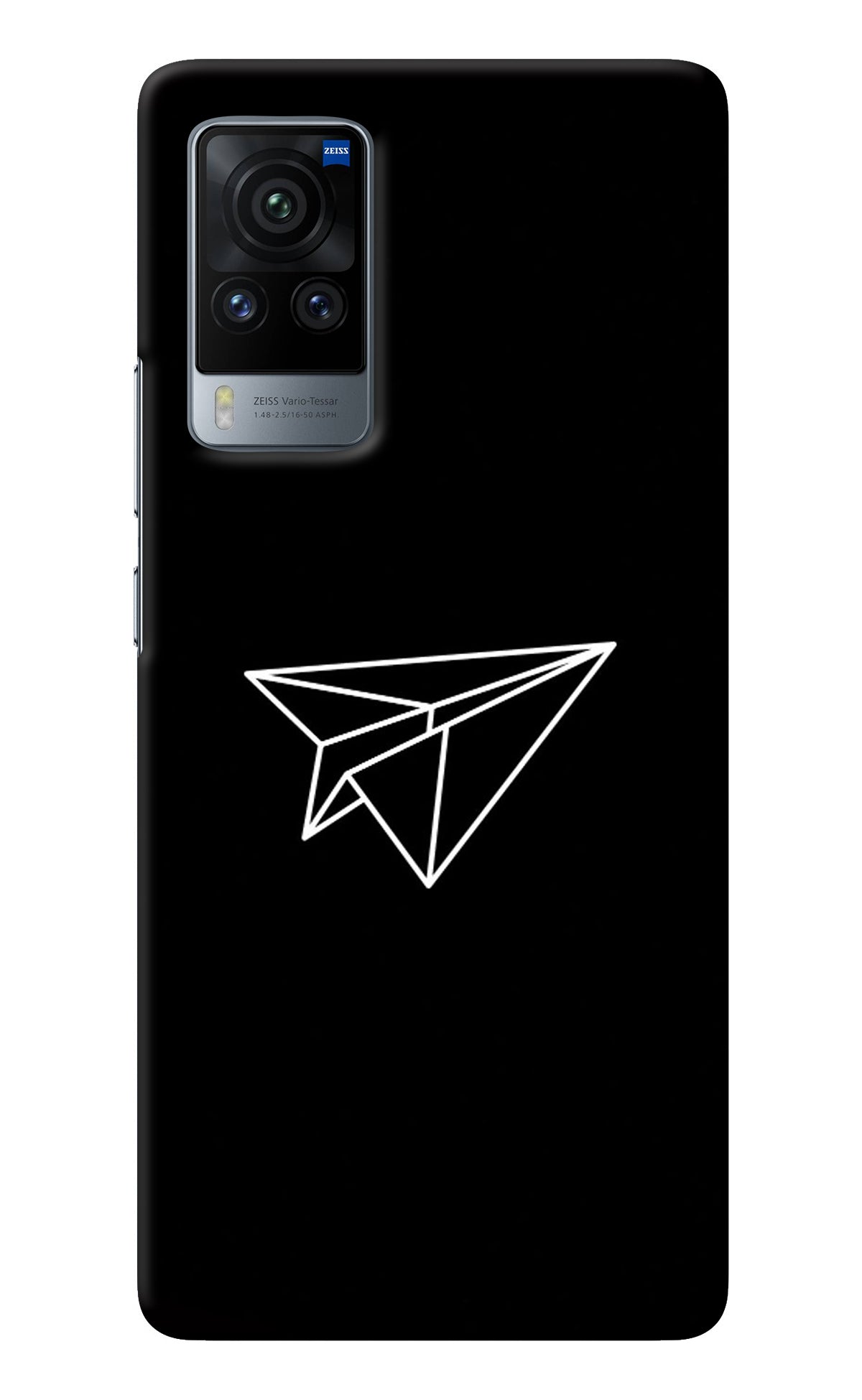 Paper Plane White Vivo X60 Pro Back Cover