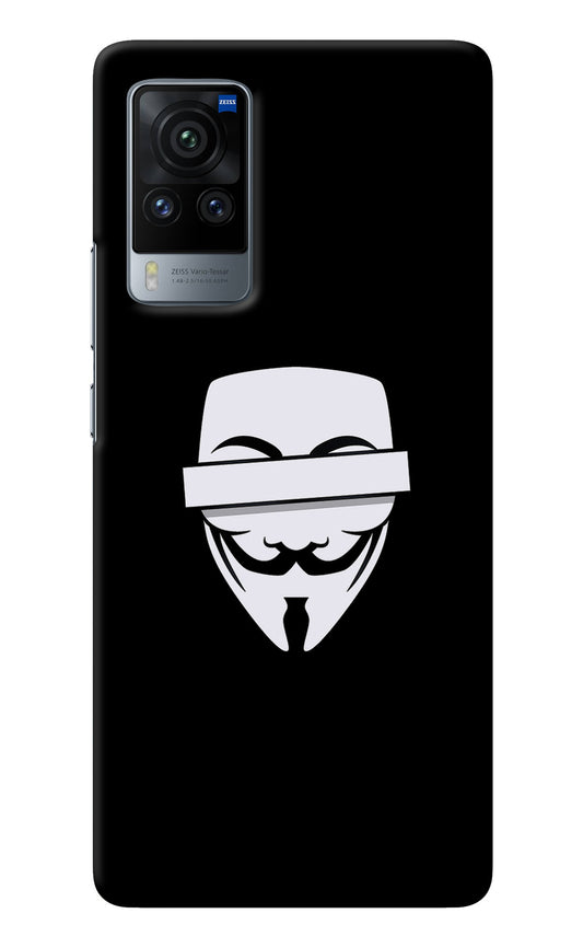 Anonymous Face Vivo X60 Pro Back Cover
