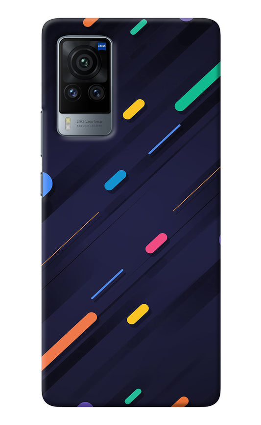 Abstract Design Vivo X60 Pro Back Cover