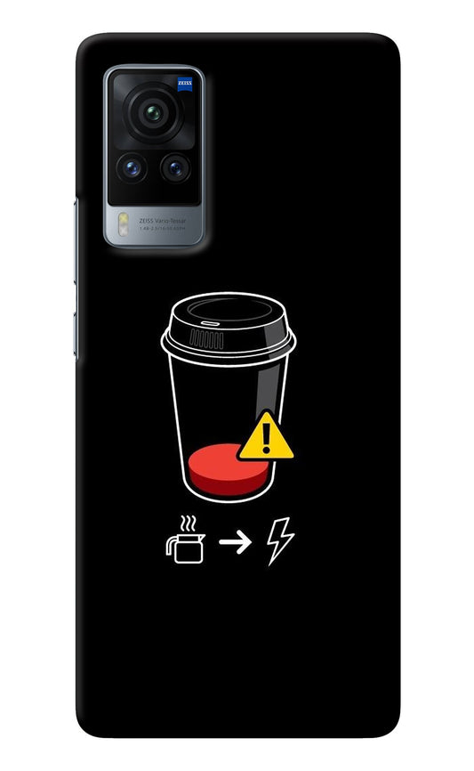 Coffee Vivo X60 Pro Back Cover