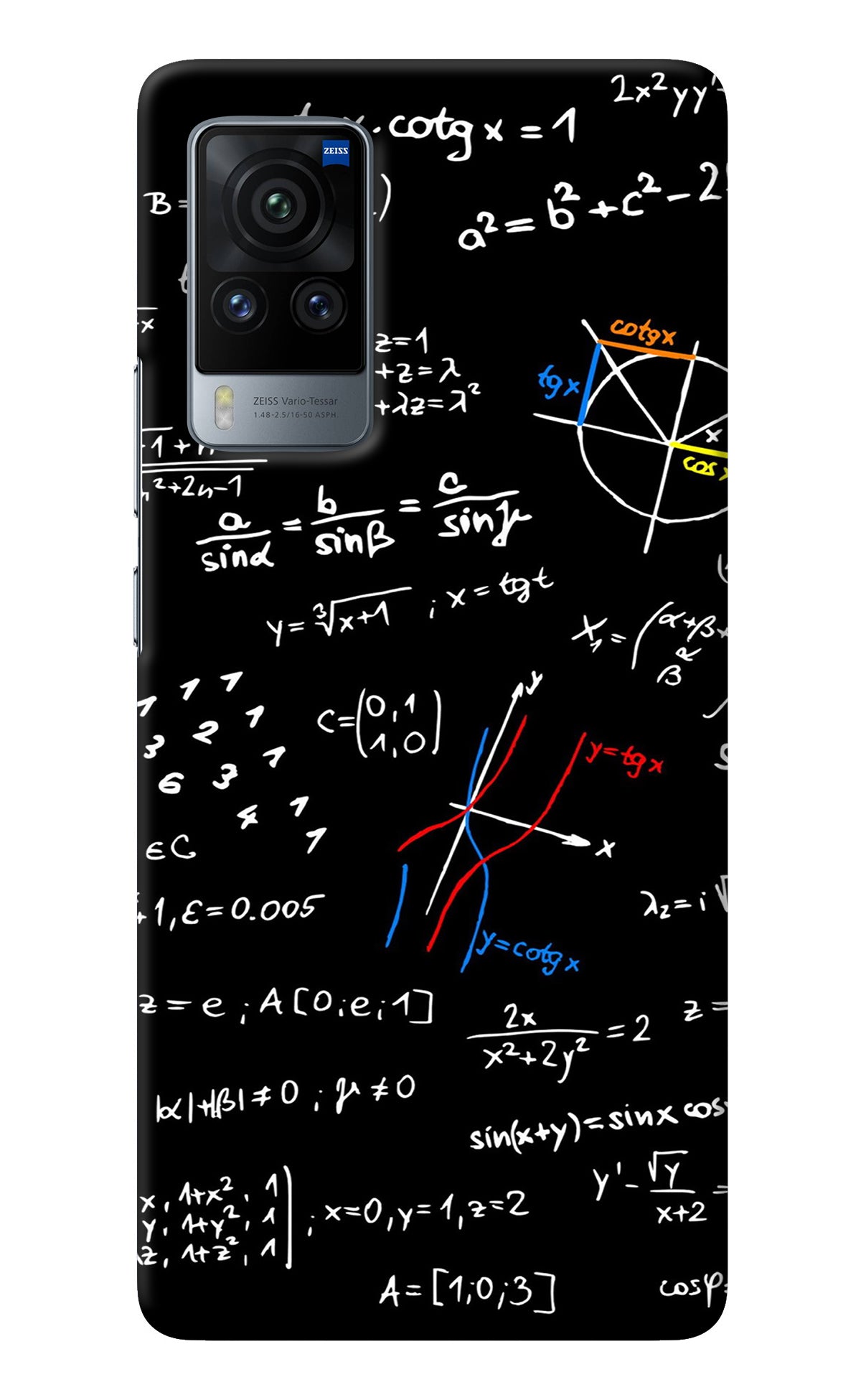 Mathematics Formula Vivo X60 Pro Back Cover