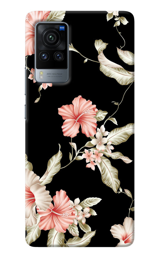 Flowers Vivo X60 Pro Back Cover