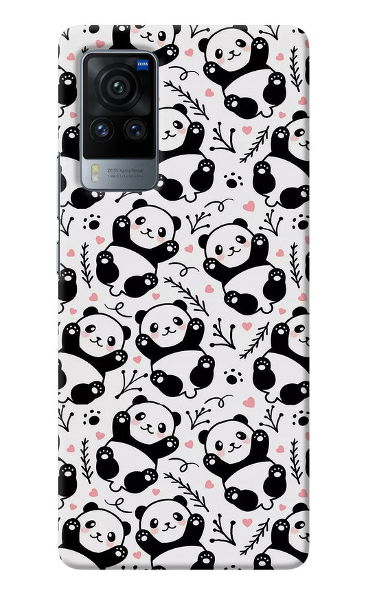 Cute Panda Vivo X60 Pro Back Cover