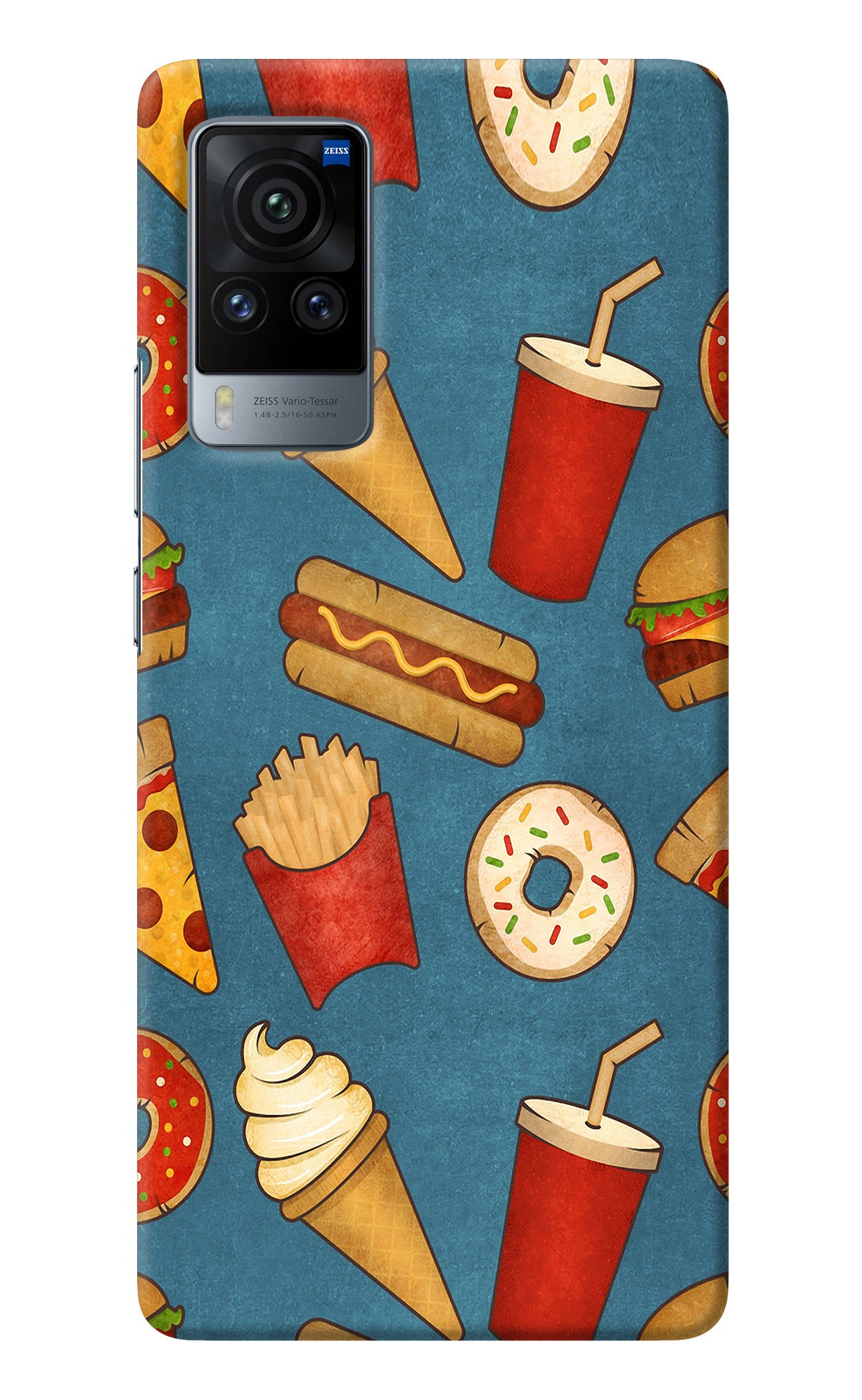 Foodie Vivo X60 Pro Back Cover