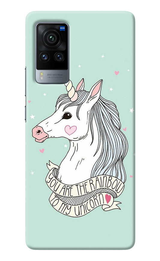 Unicorn Wallpaper Vivo X60 Pro Back Cover