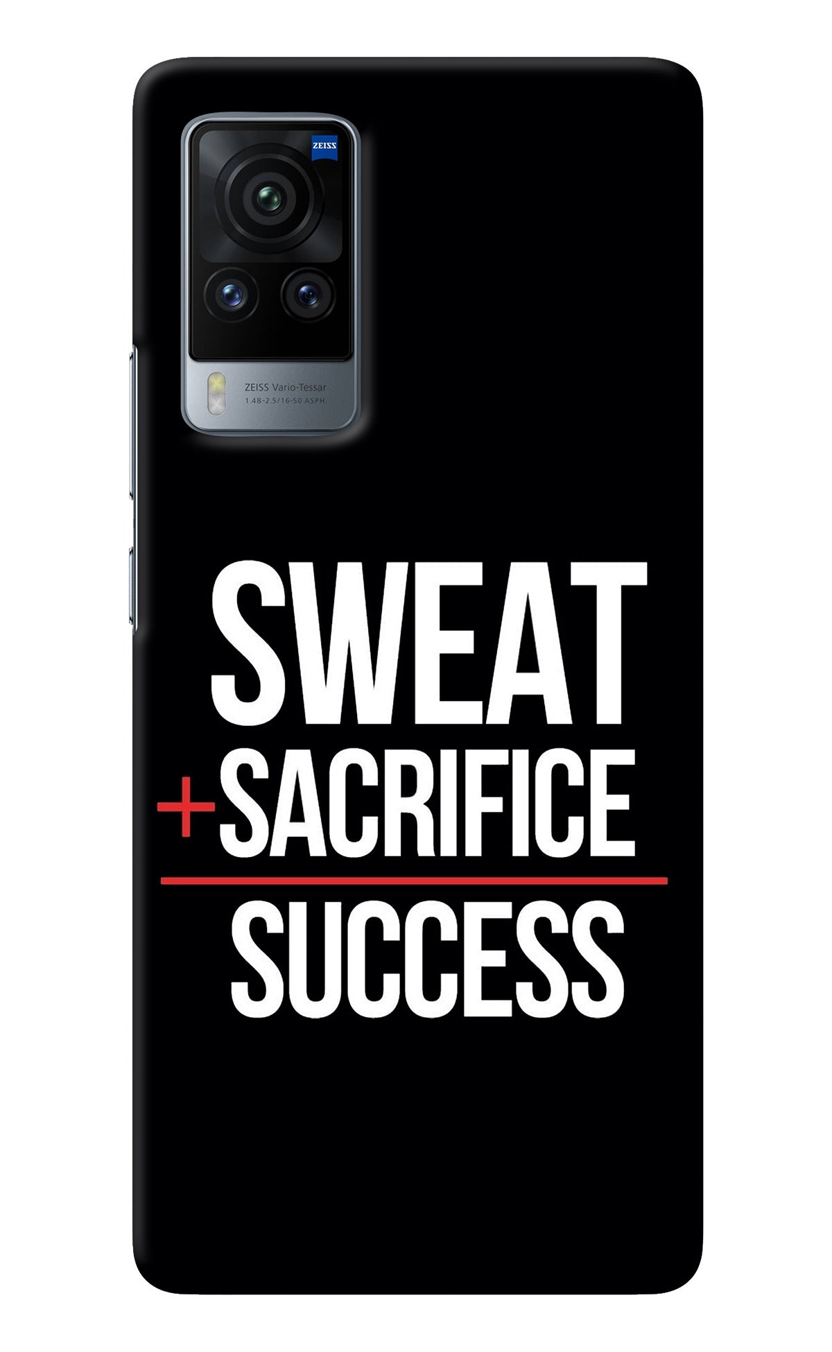 Sweat Sacrifice Success Vivo X60 Pro Back Cover