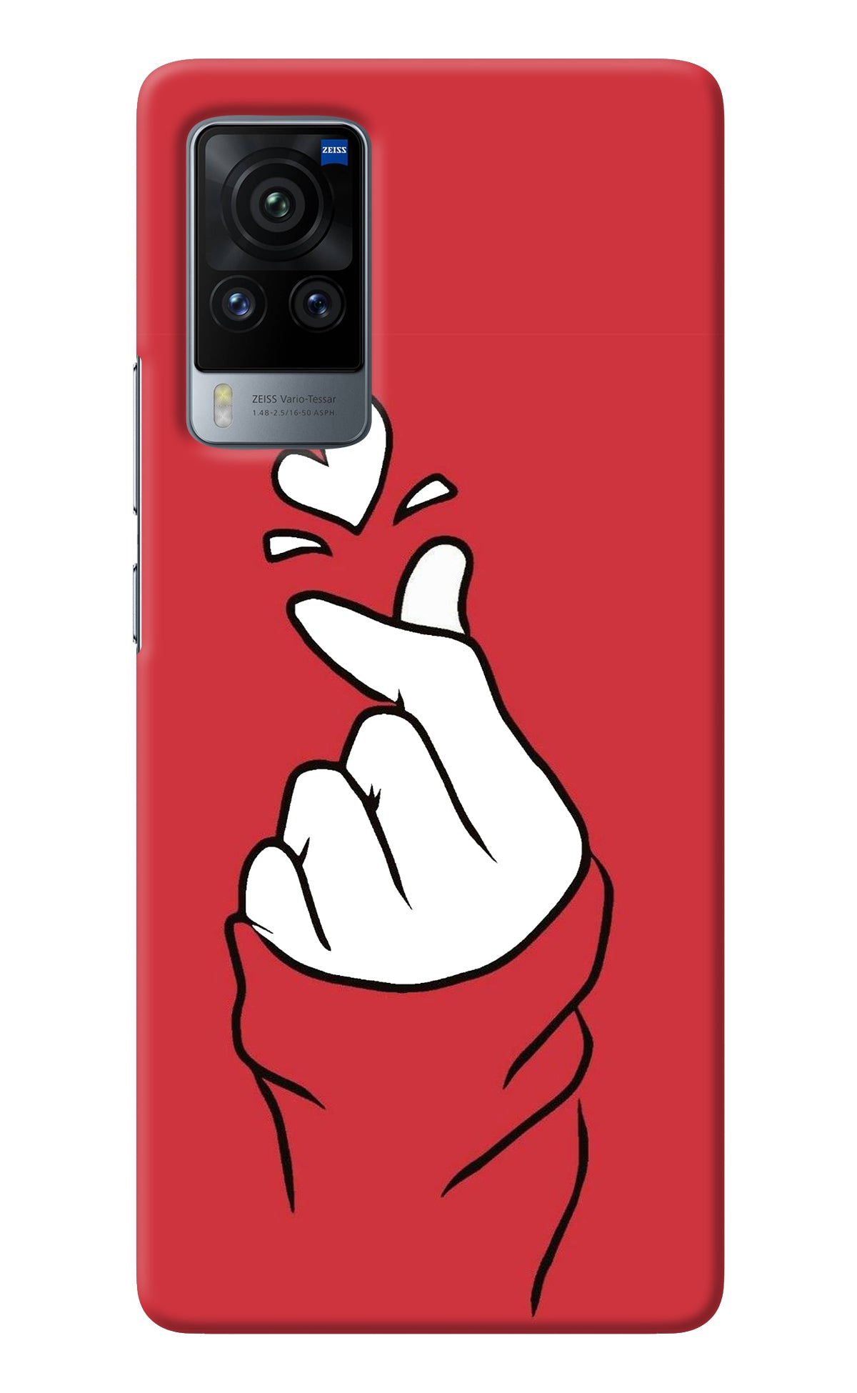 Korean Love Sign Vivo X60 Pro Back Cover