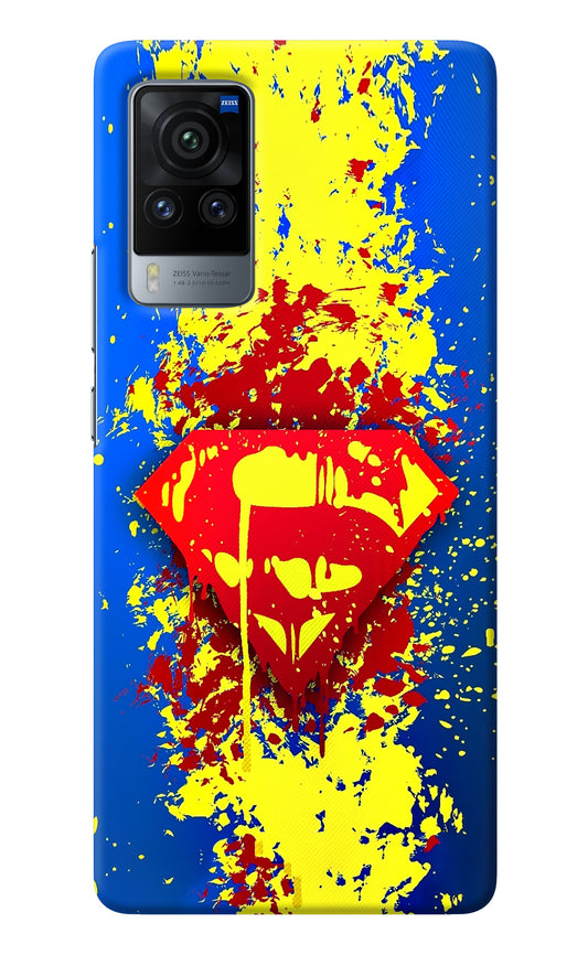 Superman logo Vivo X60 Pro Back Cover