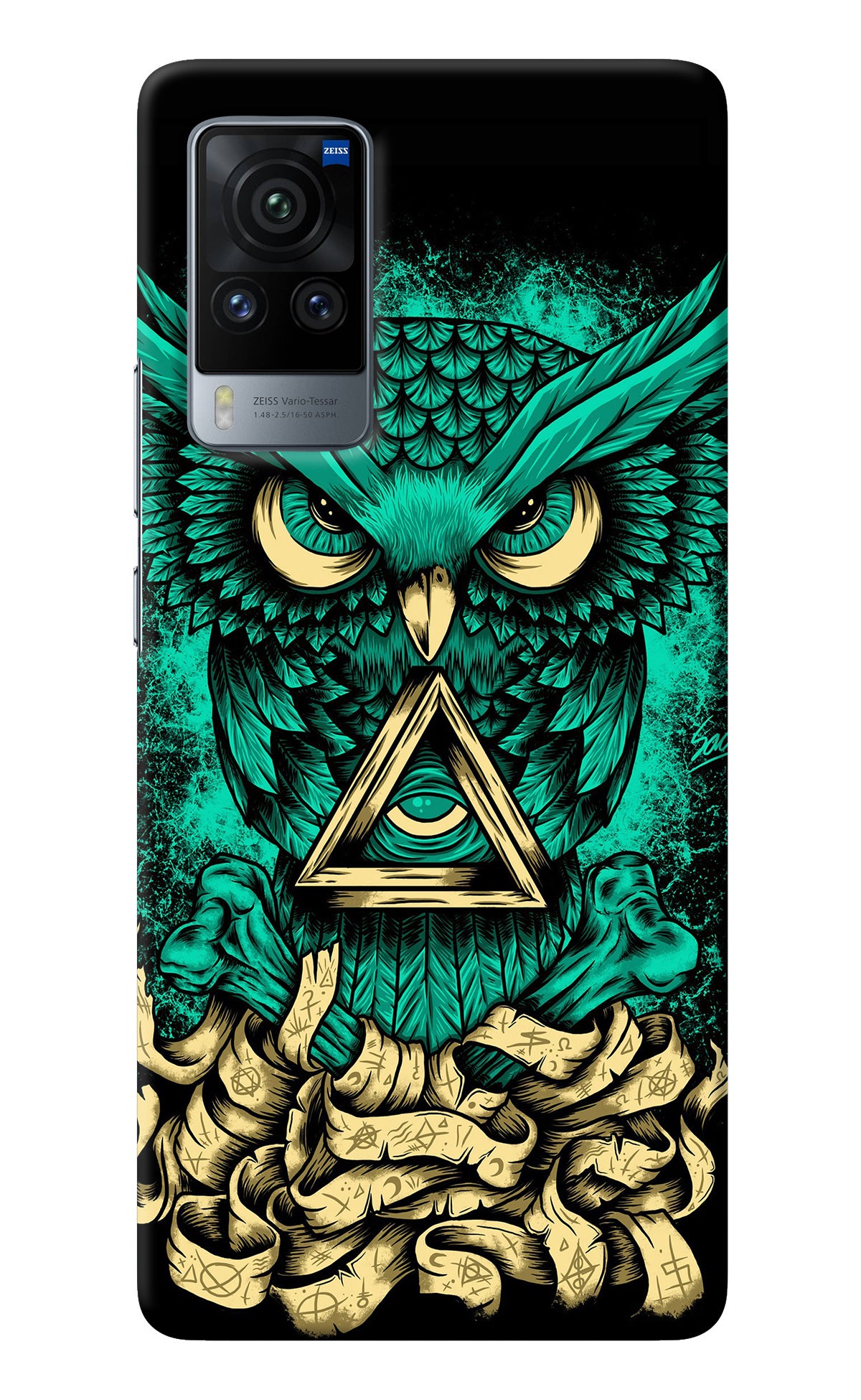 Green Owl Vivo X60 Pro Back Cover