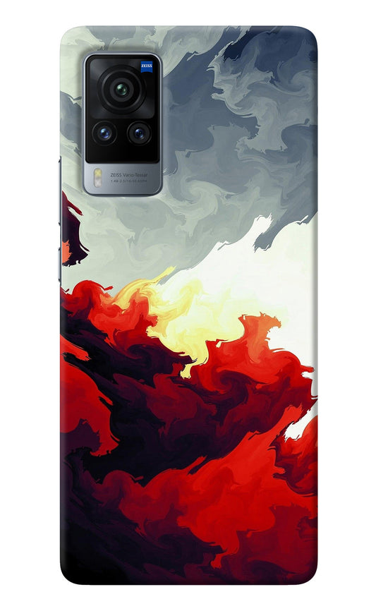 Fire Cloud Vivo X60 Pro Back Cover