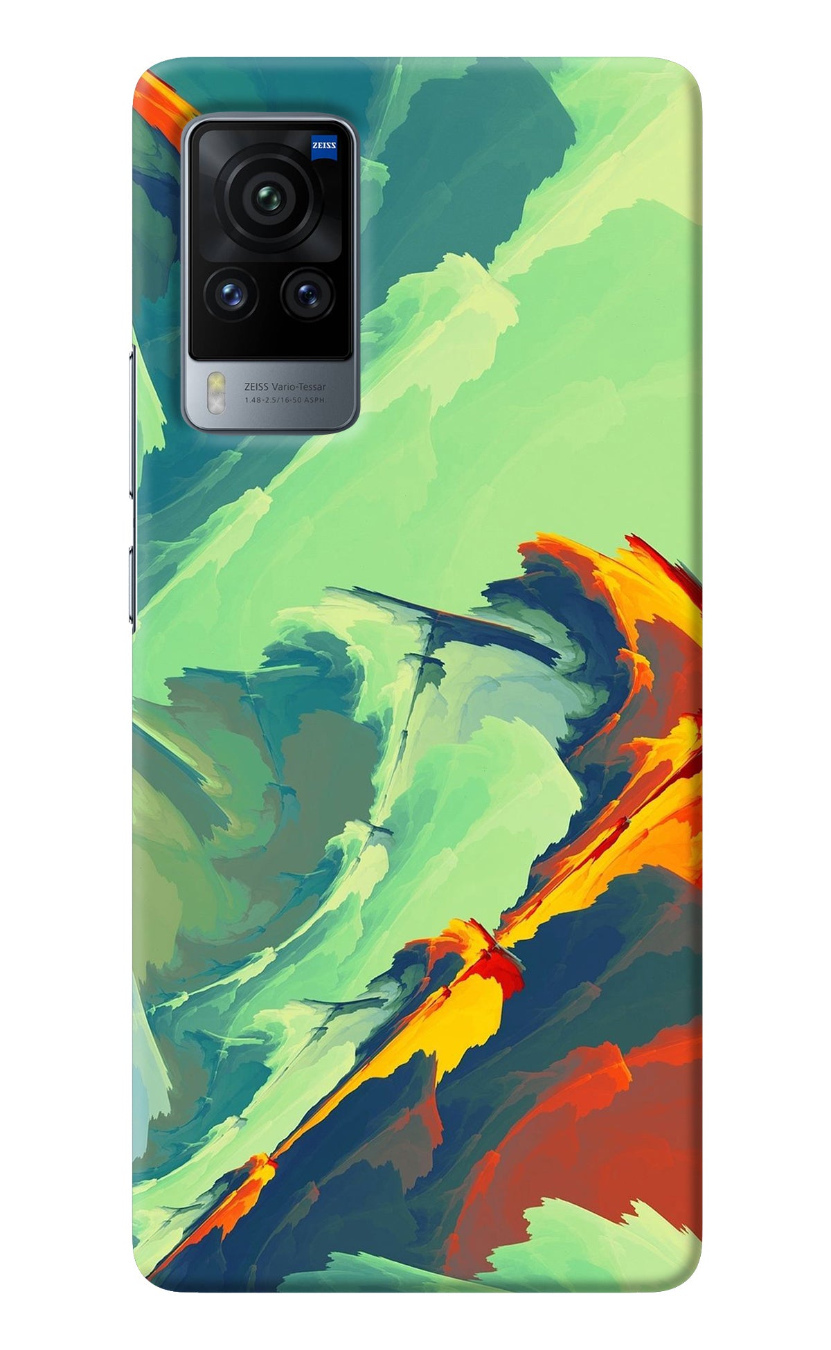 Paint Art Vivo X60 Pro Back Cover