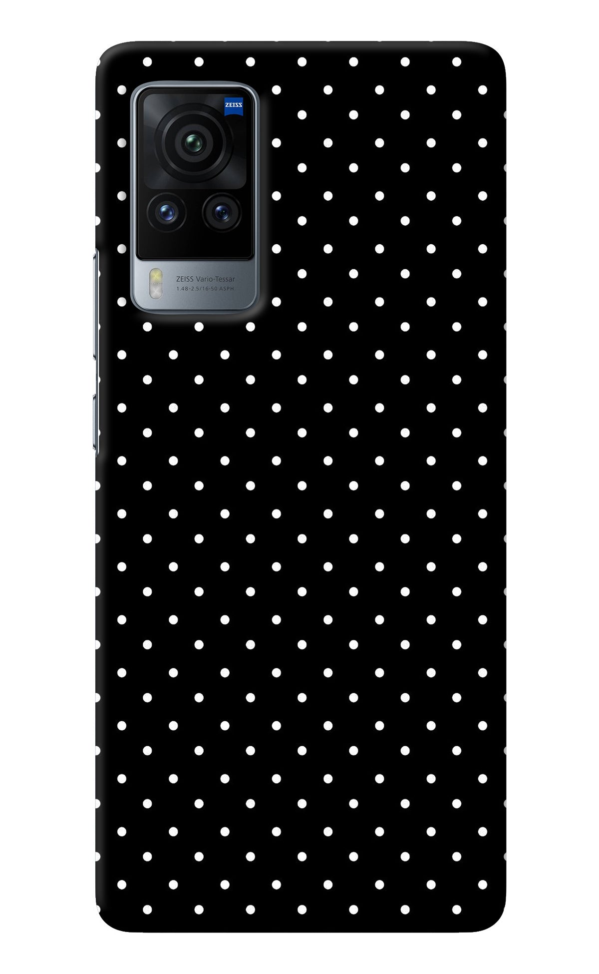 White Dots Vivo X60 Pro Back Cover