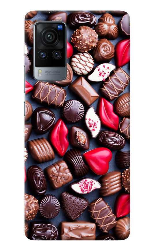 Chocolates Vivo X60 Pro Back Cover