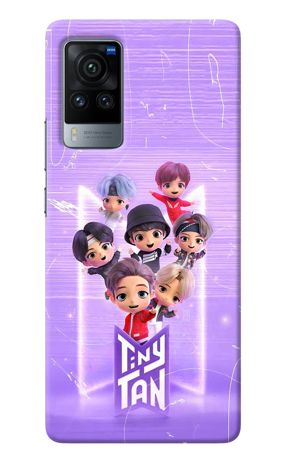 BTS Tiny Tan Vivo X60 Pro Back Cover