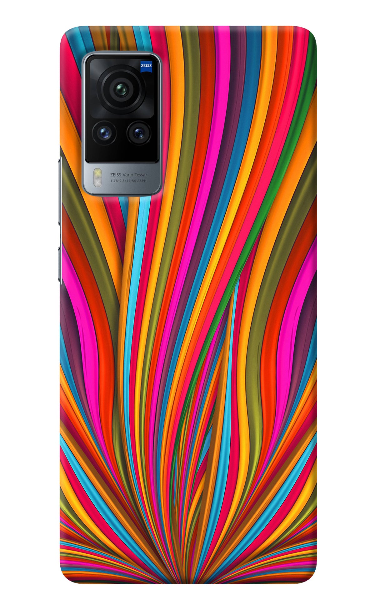 Trippy Wavy Vivo X60 Pro Back Cover