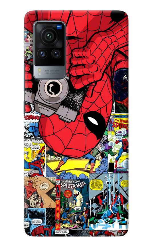 Spider Man Vivo X60 Pro Back Cover