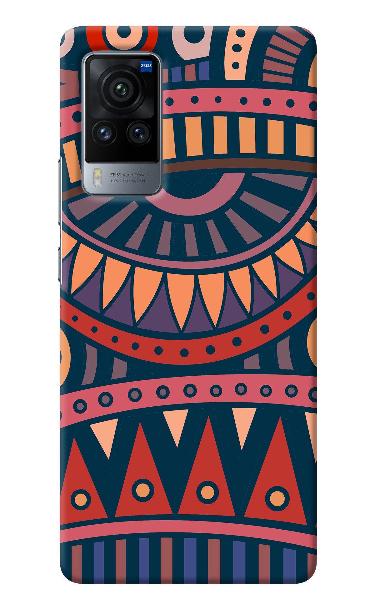 African Culture Design Vivo X60 Pro Back Cover