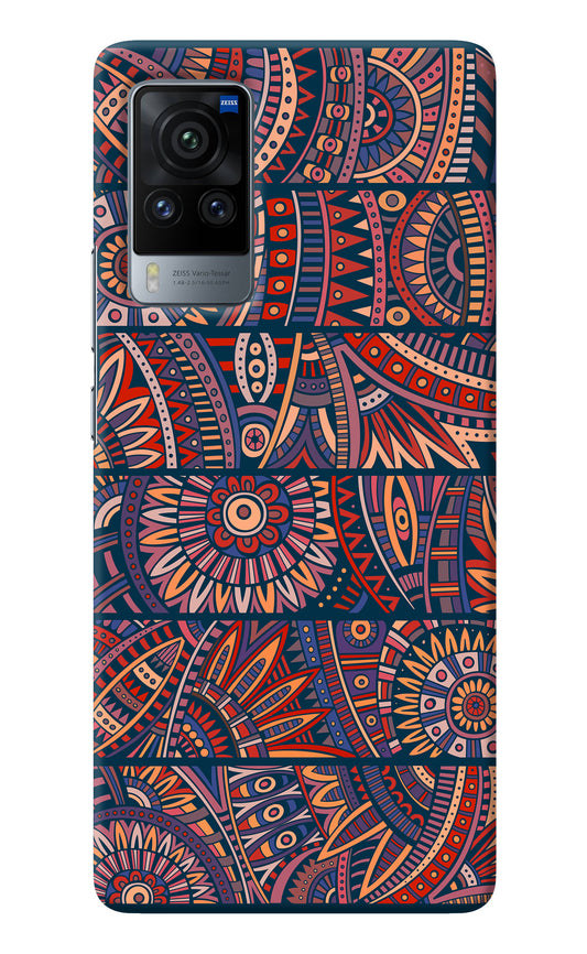African Culture Design Vivo X60 Pro Back Cover