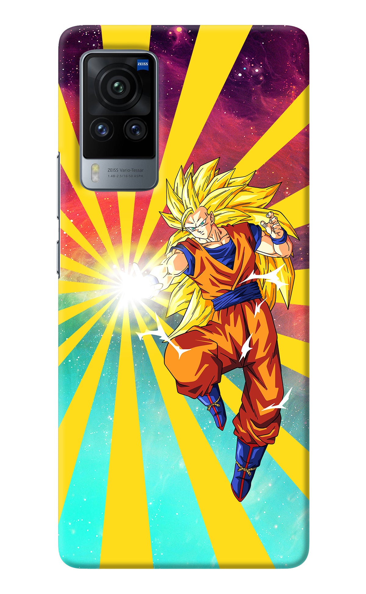 Goku Super Saiyan Vivo X60 Pro Back Cover
