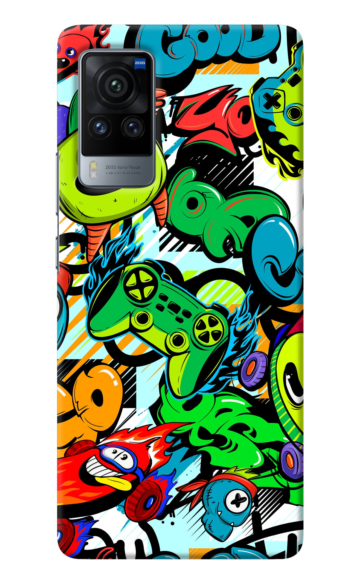 Game Doodle Vivo X60 Pro Back Cover