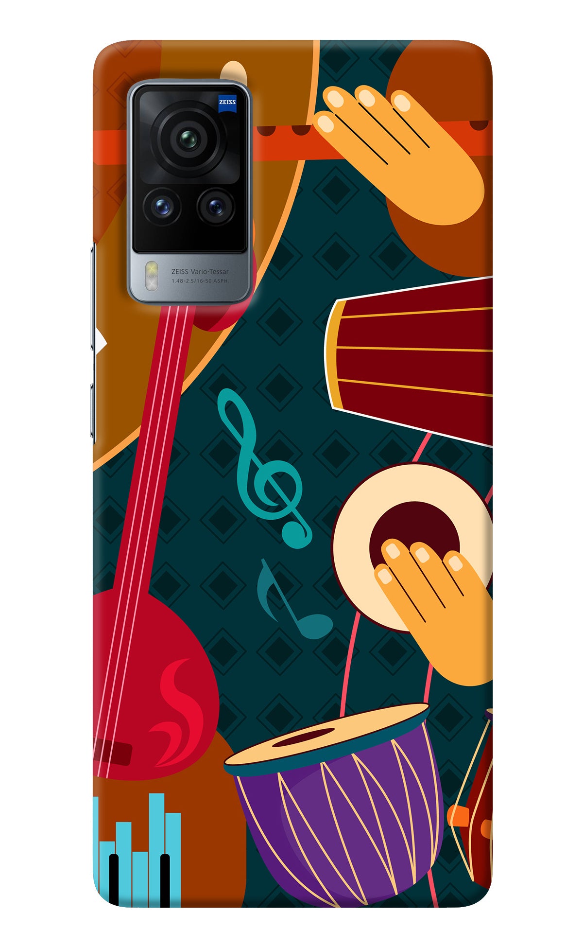 Music Instrument Vivo X60 Pro Back Cover