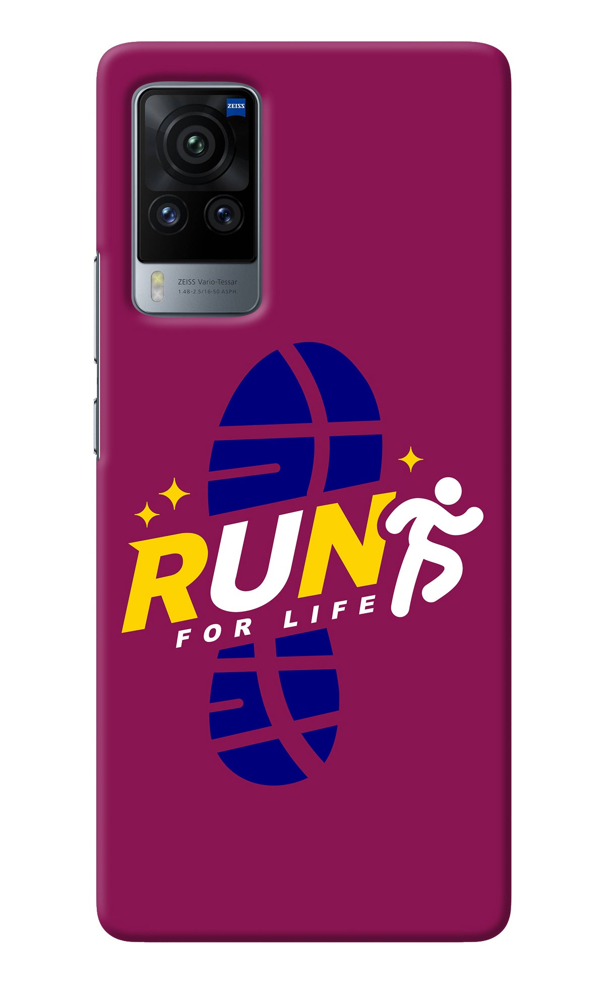 Run for Life Vivo X60 Pro Back Cover