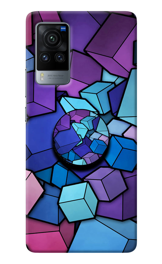 Cubic Abstract Vivo X60 Pro Pop Case