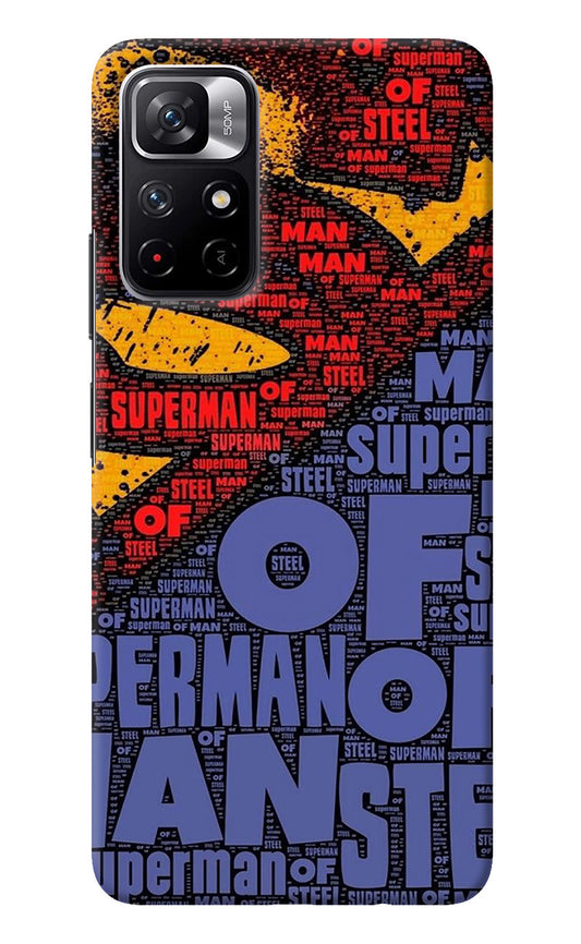 Superman Redmi Note 11T 5G Back Cover