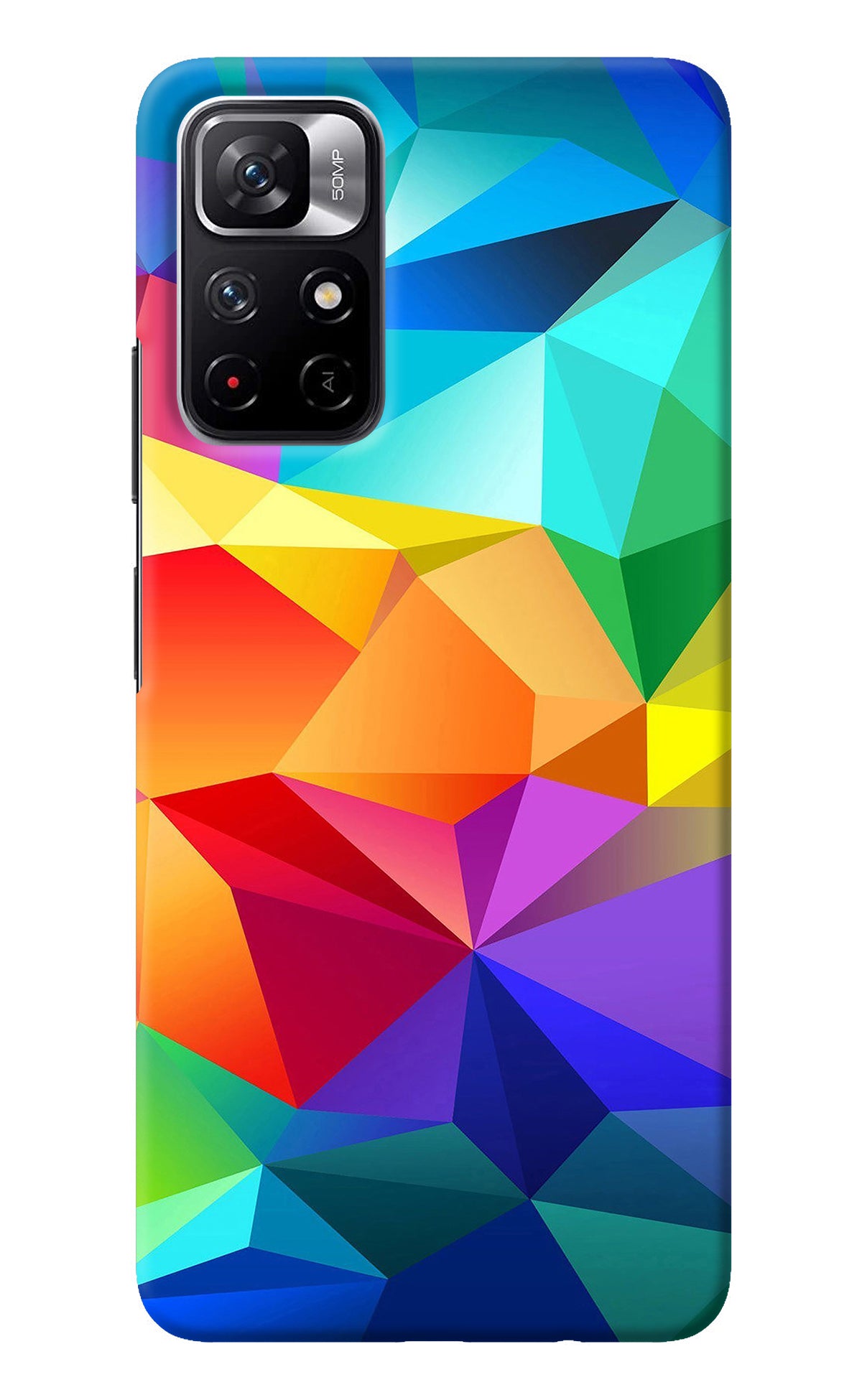 Abstract Pattern Redmi Note 11T 5G Back Cover