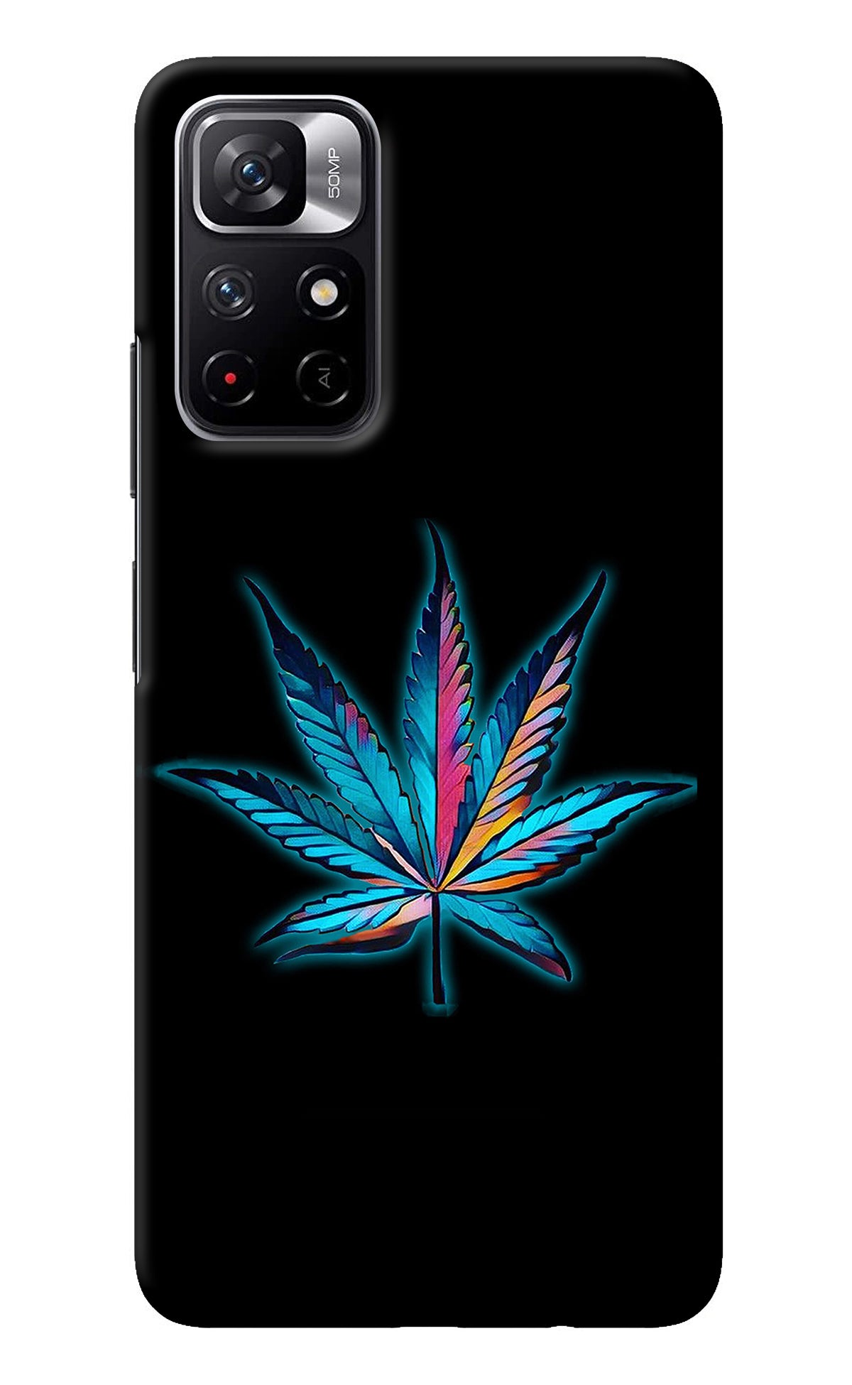 Weed Redmi Note 11T 5G Back Cover