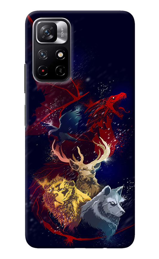 Game Of Thrones Redmi Note 11T 5G Back Cover