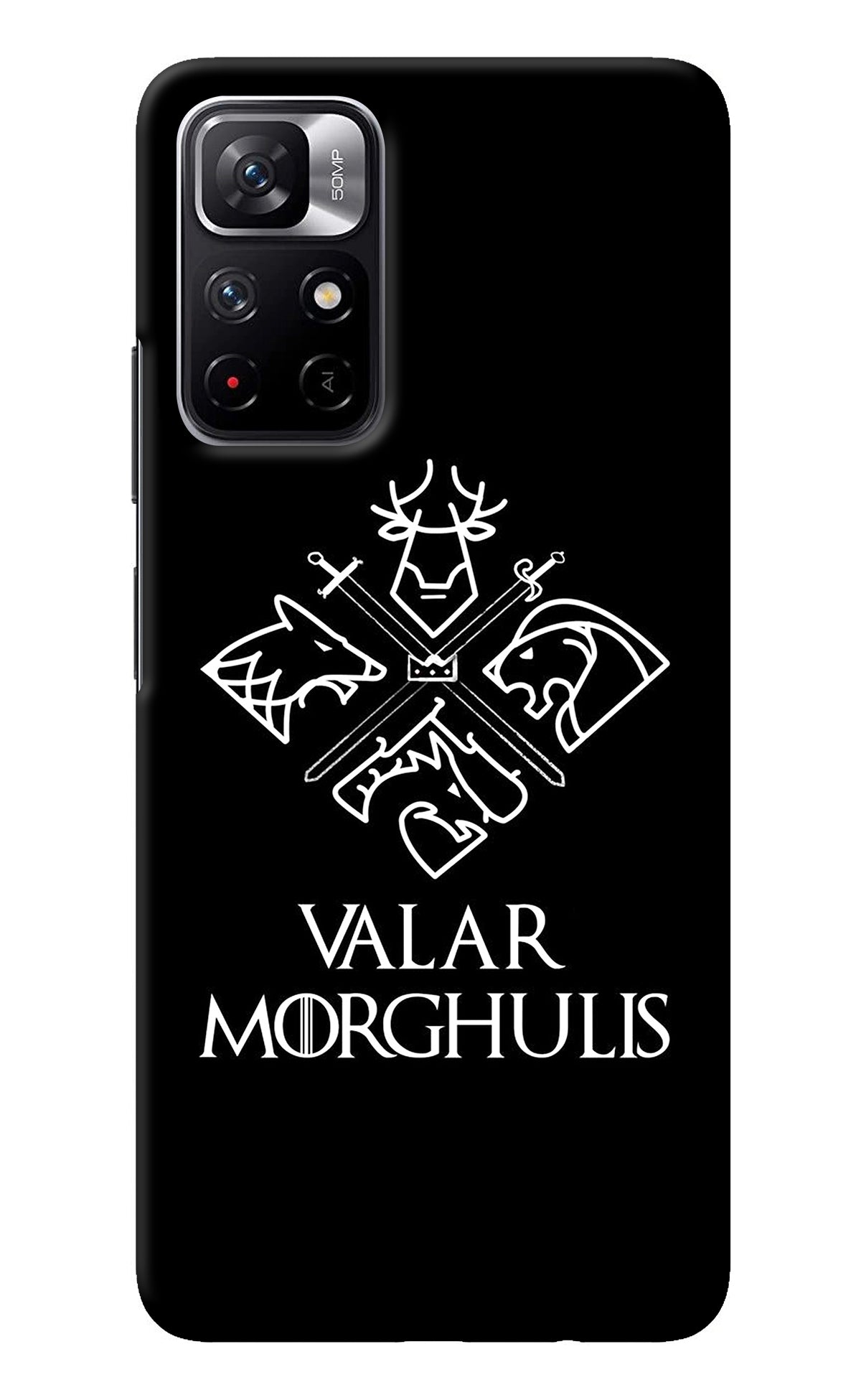 Valar Morghulis | Game Of Thrones Redmi Note 11T 5G Back Cover