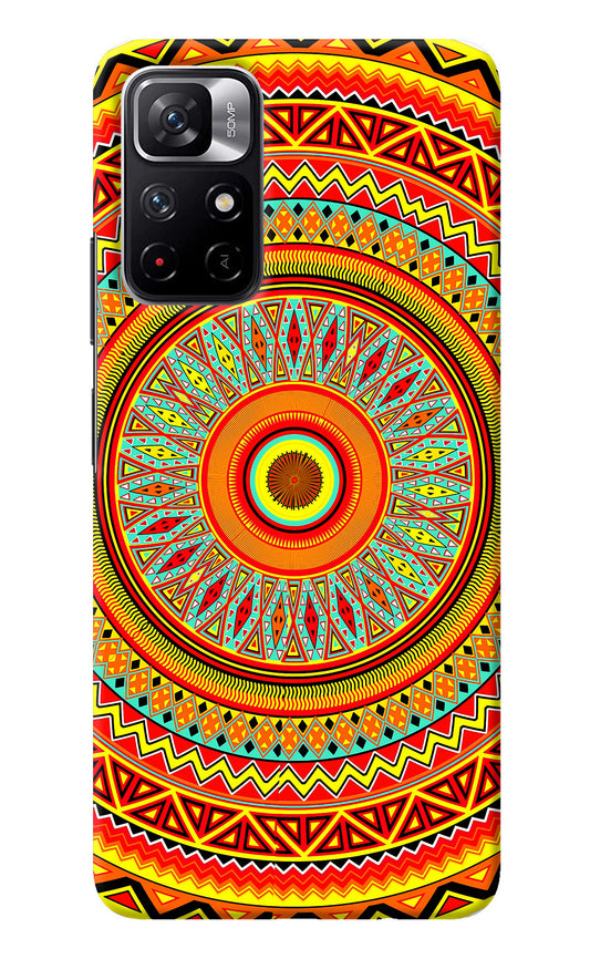 Mandala Pattern Redmi Note 11T 5G Back Cover