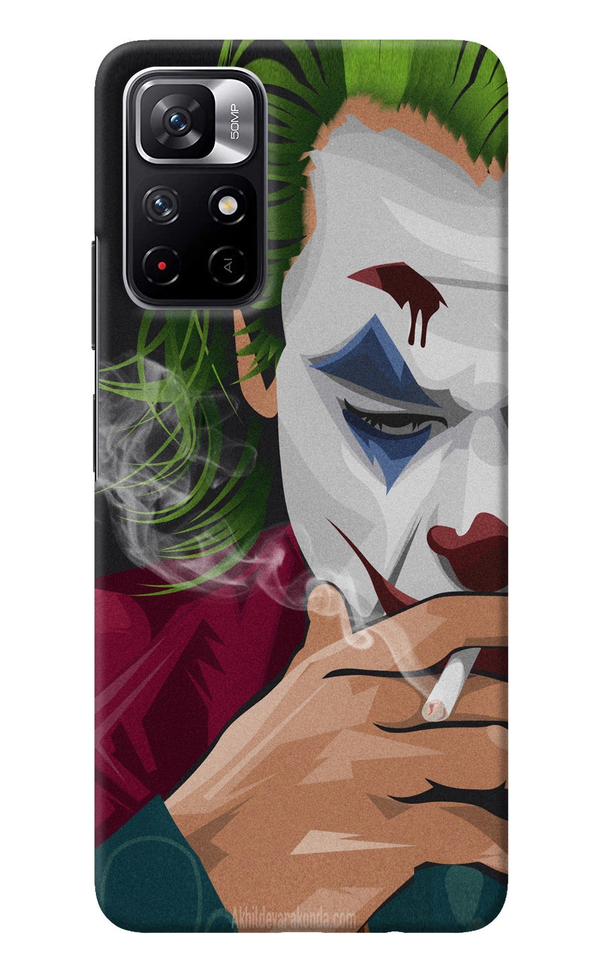 Joker Smoking Redmi Note 11T 5G Back Cover