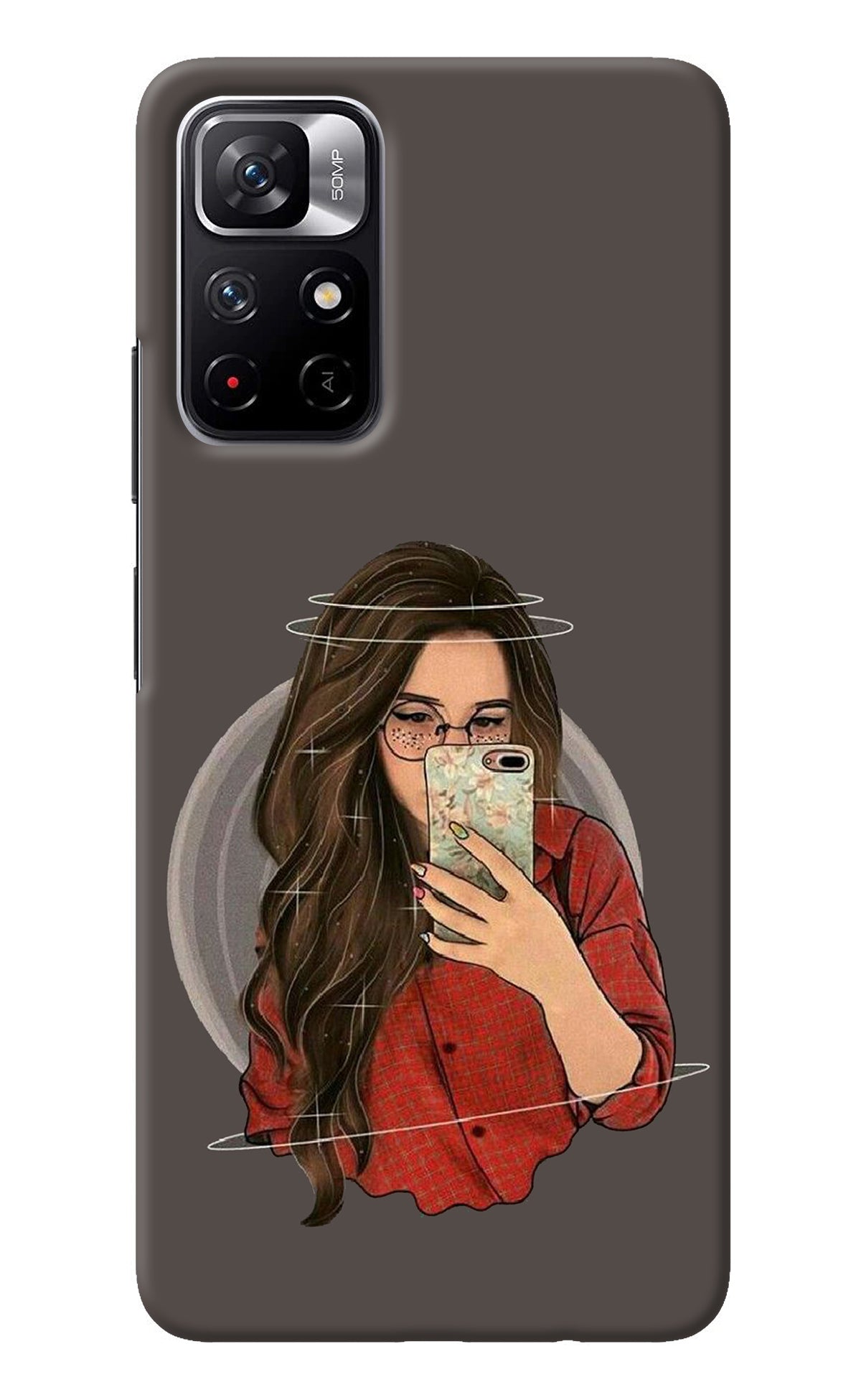 Selfie Queen Redmi Note 11T 5G Back Cover