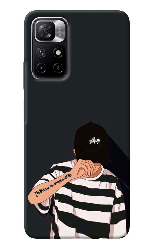 Aesthetic Boy Redmi Note 11T 5G Back Cover