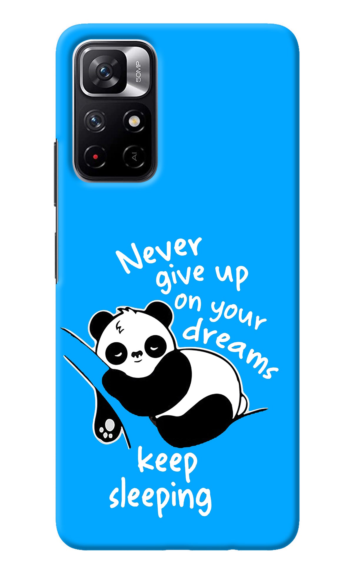 Keep Sleeping Redmi Note 11T 5G Back Cover